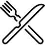 Restaurantsymbol mit Link zur Einkaufsseite