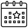 Kalendersymbol mit Link zum Veranstaltungskalender