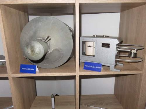 Weitere historische Messinstrumente im Museum