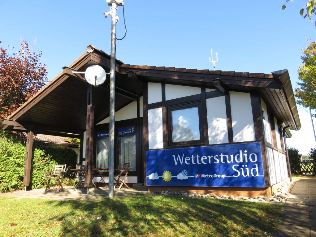 Ansicht des Wetterstudios von außen